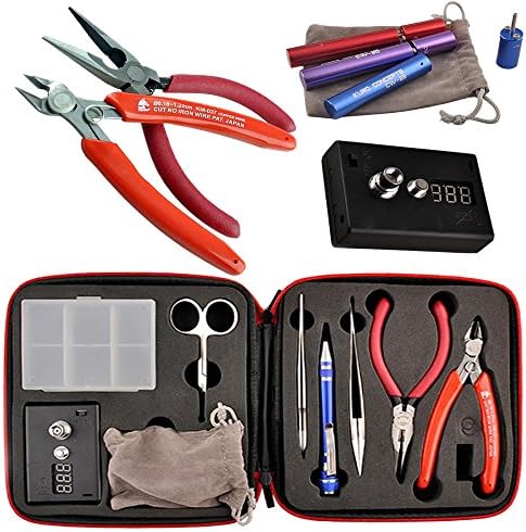 Hot Sell Common Coil Master 3 in 1 DIY Tool Kit with Ohm Tester for E-cig RDA Heating Coil Diy by USICIG®