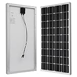 HQST 100 Watt 12 Volt Monocrystalline Solar Panel
