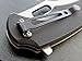 Eafengrow Pocket Knives D2 Blade and G10 Handle Folding Camping Knife Mini Outdoor Pocket Knife Survival Tool (EF13-black)