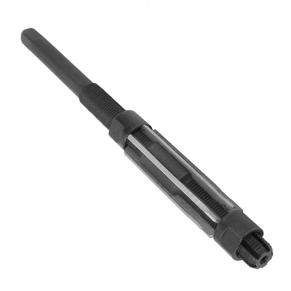 YUMILI Adjustable Hand Reamer 11.75-12.75 mm, High Speed Steel 9CRSI H8 Reamers with 4 Chip Flute, Straight Flutes Cutting Tool for Metal Wood Hole Reaming