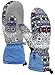 ANDORRA Women's Bohemian Waterproof Ski Gloves, Style4, S/M