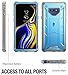 Galaxy Note 9 Rugged Case, Poetic Revolution [360 Degree Protection] [Kick-Stand] Full-Body Rugged Heavy Duty Case with [Built-in-Screen Protector] for Samsung Galaxy Note 9 - Blue