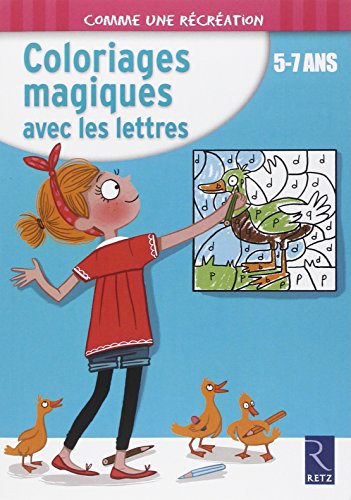Coloriages magiques avec les lettres