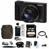 Sony Cyber-shot DSC-HX90V Digital Camera with 32GB Deluxe Accessory Bundle