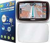 3x Premium Clear LCD Screen Protector Film Kit for Tomtom Go 500 5000 5