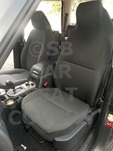 MITSUBISHI ASX CAR SEAT COVERS ROSSINI ANTHRACITE II - TWO FRONTS SEAT ONLY