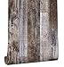 HAOKHOME 5003 Reclaimed Wood Plank Wallpaper Barnwood 20.8