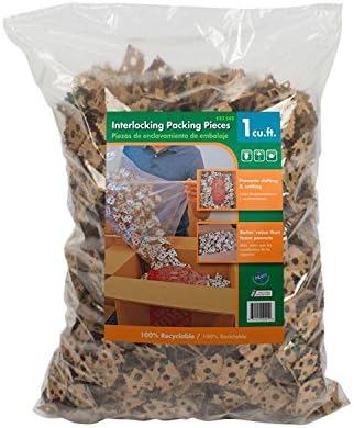 Pratt Retail Specialties 1 cu. ft. Paper Interlocking Packing Pieces