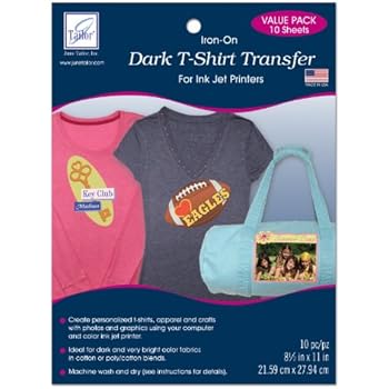 htv dark avery printable 10 T June Amazon.com: Shirt Tailor Dark Transfer, pack htv dark avery printable 10 T June Amazon.com: Shirt Tailor Dark Transfer, pack