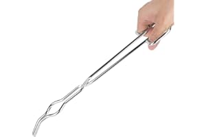 Laboratory Forceps Stainless, Crucible Forceps Professional Crucible Tongs Easy to use Non-Ferrous Metals Copper Non-Ferrous 