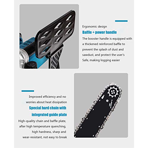 Aaaaa Wiederaufladbare elektrische Hochleistungssäge, Haushaltslithiumbatterie, Hochleistungs-Holzsäge, elektrische… – Bild 6