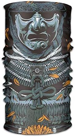 guanggs The Ancient Samurai 16-in-1 Magic Scarf,Face Mask,fishing Mask,Thin Ski Mask,Neck Warmer Balaclava Bandana For Raves,Dust,Riding Bike,Motorcycle,Outdoor Activities