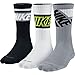 Nike 3 Pack Unisex Dri-FIT Fly Rise Crew Socks
