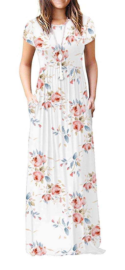 short sleeve loose dress