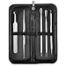 Blackhead Remover Kit ,Raniaco Surgical Stainless Steel Pimple Acne Comedone Blemish Whitehead Blackhead Extractor Tools Treatment - 2 Alcohol Pads and Leather Case Included