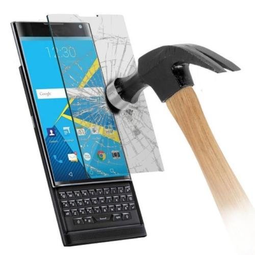 JANDM Full Coverage Tempered Glass Anti-Shat Film Screen Protector for BlackBerry Priv