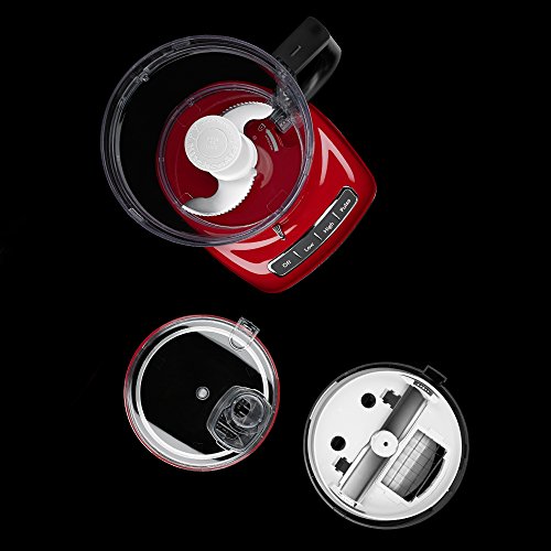 KitchenAid KFP1466ER 14-Cup Food Processor with Exact Slice System and Dicing Kit - Empire Red