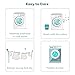 Sable 4PCS Bed Sheet Set, Brushed Microfiber 1800 Bedding Collection Sets, Hypoallergenic & Super Soft,Breathable, Anti Wrinkle (Queen Size) (White)
