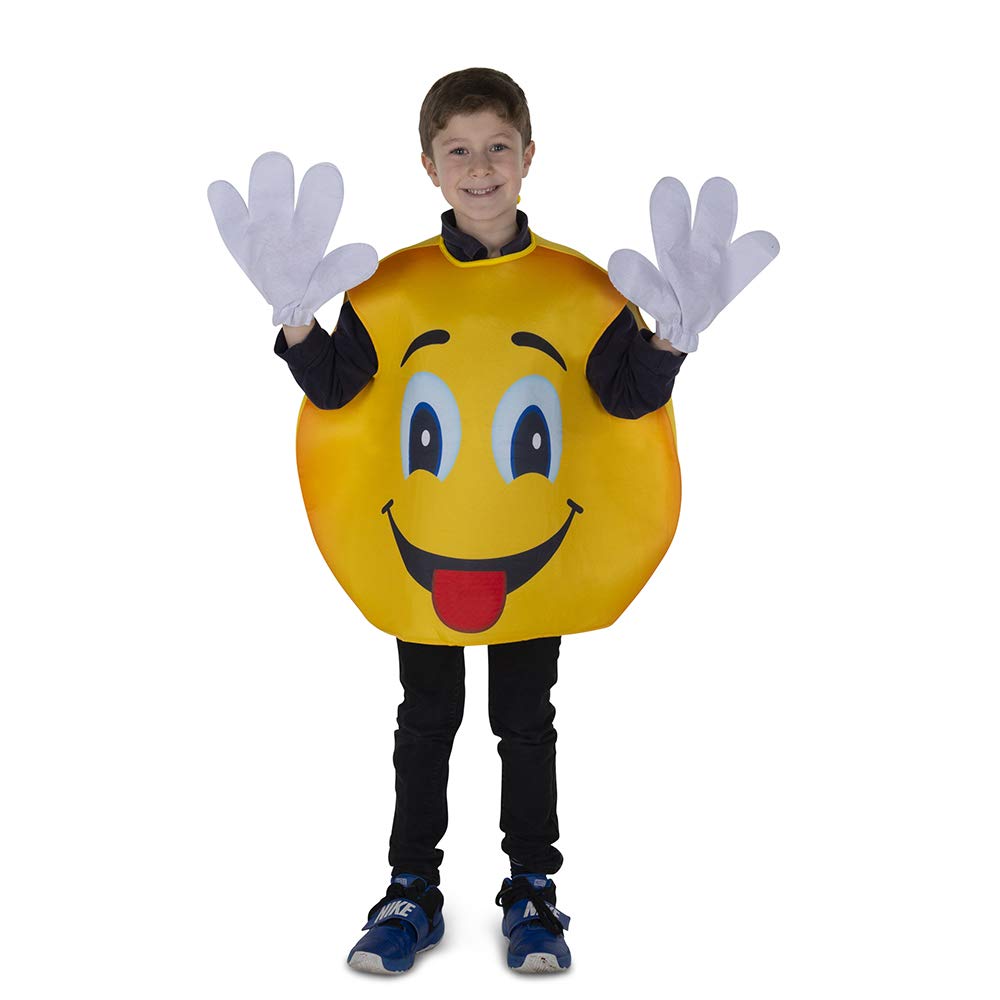 Dress Up America Smiling Costume for Kids - Happy Faces Costume For Kids - Role Play Costume For Dress Up- One Size Fits