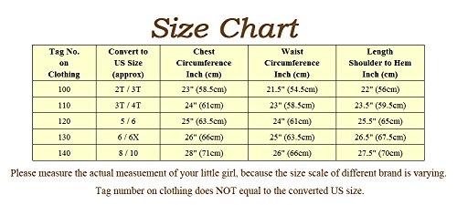 Dressy Daisy Girls Dress Up Princess Moana Costumes Adventure Outfit Halloween Costume Size 8/10