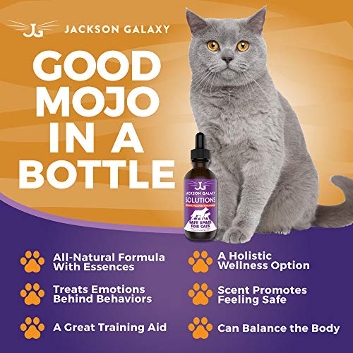 Jackson Galaxy Safe Space for Cats (2 oz.) Cat Solution Promotes