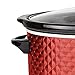 Brentwood Select 7 Quart Slow Cooker in Red