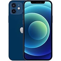Apple iPhone 12, 128GB, Blue - Fully Unlocked (Renewed)