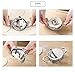 Dough Press Stainless Steel Dumpling Maker (X Large 3.8'' Diameter)