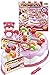 3 Bees & Me Birthday Cake Toy Kit for 3, 4 and 5 Year Old Girls & Boys – Play Food for Kids