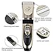 Newcomdigi Low Noise Rechargeable Cordless Pet Grooming Clippers Professional Electric Clippers Grooming Trimming Kit for Dogs Cats and Other House Animals