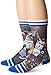 Stance Men's Shaq Penny Orlando Magic Crew Socks, Blue, Sock Size:10-13/Shoe Size: 6-12