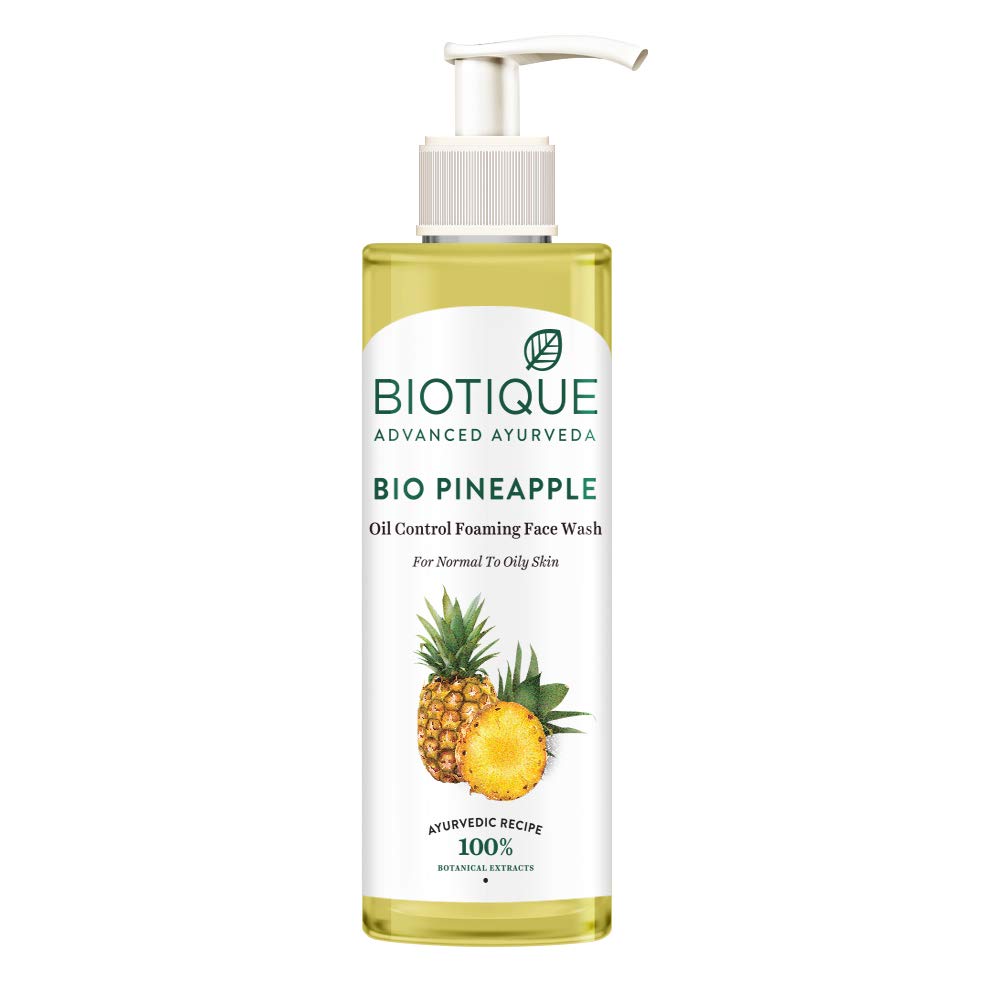 biotique oil control face wash