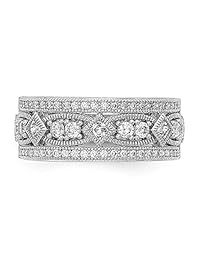 Anillo de plata de ley 925 con circonitas cúbicas, anillo de boda, joyería fina para mujer, set de regalo