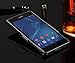 Sony Xperia XA Ultra Case, Ranyi [Mirror Series] Luxury Aluminum Metal Bumper Frame Detachable + Bling Mirror Hard Back Cover [Thin Fit & Slim] Case for Sony Xperia XA Ultra /Xperia C6 (black)