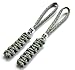 2 Digital ACU Paracord Zipper Pulls or Knife Lanyards With Skull Alloy Bead