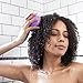 Vitagoods Scalp Massaging Shampoo Brush - Handheld Vibrating Massager, Water-Resistant Device - Purple