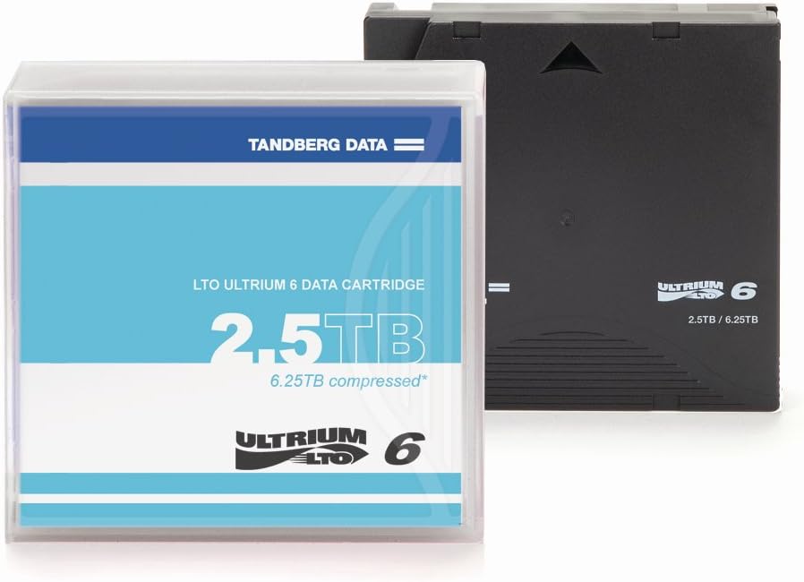 Tandberg LTO-6 Data Cartridge with Case