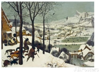 Decorative Custom Pieter Bruegel The Elder The Return Of The Hunters Classic Bedroom Setting Home Decoration Photo Poster Prints Size 5075 Cm Wall Sticker
