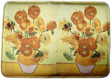 Oh My Lady* Van Gogh's Oil Painting Masterpiece (Sunflowers) Travelling Passport Case/Cover/Holder – Available in 6 Patterns