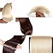 Clip in Hair Extensions Synthetic Full Head Hairpieces Japanese Kanekalon Fiber Thick Long Wavy Curly Soft Silky 8pcs 18clips for Women Fashion and Beauty 24'' / 24 inch (Silver Gray)