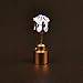 AYAMAYA LED Earrings Color Changing Decoration, 1 Pair Light Up LED Earrings Studs Glowing Flashing Stainless Steel Earrings Studs Dance Party Accessories for Men Women