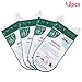 MeiMeiDa 12 PCS/Set Portable Disposable Urine Bags, Pee Bags Emergency Car Toilet for Camping Travel Traffic Jam Inpatients Men Women Children Brief Relief Sickness Vomit (Green)