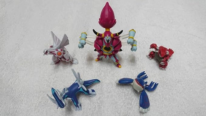 Amazon ポケモン フィギュア モンスターコレクション モンコレ ときはなたれし フーパ カイオーガ グラードン ディアルガ パルキア フィギュア ドール 通販