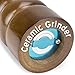 Wooden Pepper Mill - Gourmet Mahogany Salt, Pepper, and Spice Seasoning Grinder in 10.5