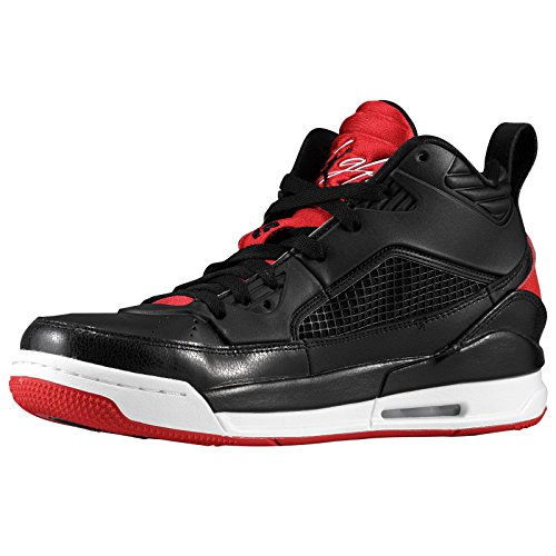 Nike Jordan Men's Jordan Flight 9.5 Black/Gym Red/White Basketball Shoe