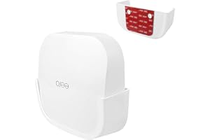 Wall Mount for eero Pro 6, Screwless VHB Holder for Mounting eero Pro 6 Tri-Band mesh Wi-Fi 6 Without Drilling (Strongly Adhesive, 1 Pack by OkeMeeo)