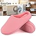 Women's Comfort Soft Memory Foam Fleece Lining House Slippers Slip On Clog House Shoes (Medium / 7-8 B(M) US, Pink)