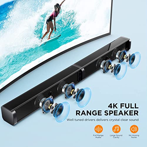 Samtronic 40W Detachable TV Soundbar Speaker, 2.2 CH 37 Inches TV Sound