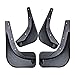 Astra Depot Compatible with 2015-2017 Jeep Renegade Black Deluxe Molded Splash Guard Mud Flaps 2015-2019-SET 4PCS