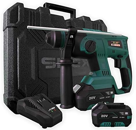 Marteau Perforateur 20v Sans Fil Sds Silex Moteur Brushless Force 2 2 Joule V0 1420 Min 4 Modes Mallette De Transport Mallette De Transport 2 Batterie 5 Ah Samsung 4 Ah Amazon Fr Bricolage